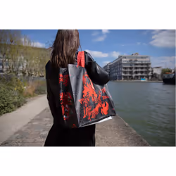 Konix KX DND SHOPPING BAG MONSTERS Noir, Rouge Sac fourre-tout - Vue supplémentaire 4