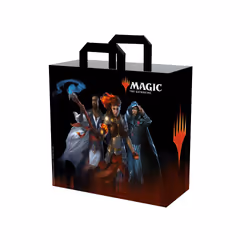 Konix Sac Cabas Planeswalkers – Magic The Gathering, Sac fourre-tout, Noir, Plastique recyclé, Image, Magic The Gathering, 45 ...