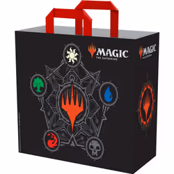 Konix Sac Cabas 5 couleurs – Magic The Gathering, Sac fourre-tout, Multicolore, Image, 400 mm, 200 mm, 450 mm