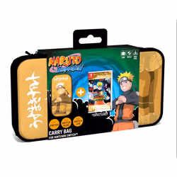 Konix Naruto Bundle housse Switch + Jeu -, Étui de transport, Nintendo, Noir, Orange, Nintendo Switch, Nintendo Switch Lite,  ...