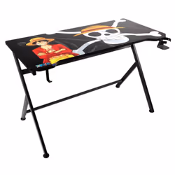 Konix 78441123951 bureau d'ordinateur Noir, Gris, Rouge, Blanc