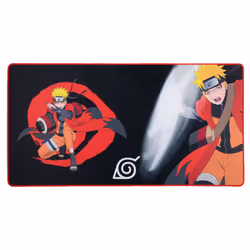 Konix Naruto Tapis de souris XXL Pro, Multicolore, Image, Tissu, Base antidérapante, Tapis de souris de jeu