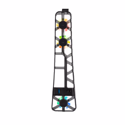 Konix Ventilateur de refroidissement LED RGB pour PS5 Slim, Ventilateur, PlayStation 5 Slim, Noir, Multi, 3 ventilateur(s), 4 ...