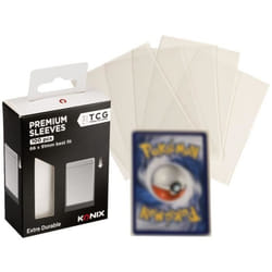 Protège-cartes - KONIX - Premium Sleeves - 100 pochettes - Compatible Magic The Gathering Pokémon - Transparent