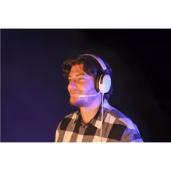 Konix 61889000086 casque Avec fil Arceau Gaming Noir, Blanc - Vue supplémentaire 7