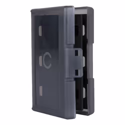Konix Boîte de jeux pour Switch 2, Boîte de cartouche, Noir, Résistant à la poussière, Résistant aux impacts, Résistant aux r ...