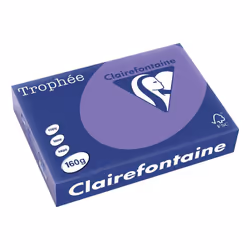 Clairefontaine Trophée, Photocopie, A4 (210x297 mm), 250 feuilles, 160 g/m², Violet