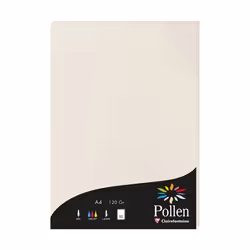 Clairefontaine 24301C, A4 (210 x 297 mm), Gris, Perle, Papier, 120 g/m², 210 mm, 297 mm
