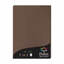 Clairefontaine 24301C, A4 (210 x 297 mm), Marron, Taupe, Papier, 120 g/m², 210 mm, 297 mm