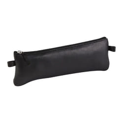 Clairefontaine Cuir naturel & noir - Trousse plate