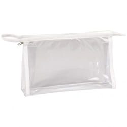 Clairefontaine 3329680084870 trousse à crayons Plastique Transparent, Blanc