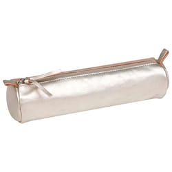 Trousse en cuir ronde Clairefontaine Cuirisé