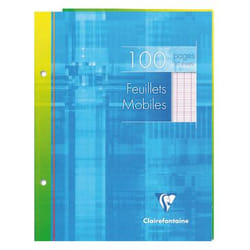 Clairefontaine 1331c bloc-notes 50 feuilles Bleu, Vert