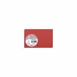 Clairefontaine 1425C, Rectangle, Rouge, 210 g/m², 128 mm, 82 mm, 25 feuilles