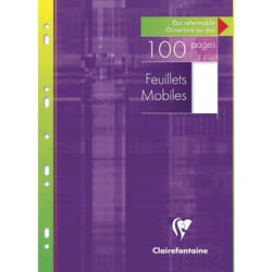 Clairefontaine 1730C bloc-notes A4 50 feuilles