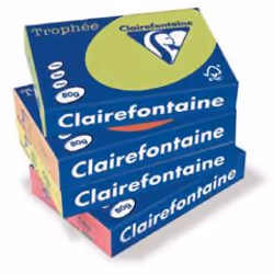 Clairefontaine Trophée A3, Photocopie, A3 (297x420 mm), 80 g/m², Jaune, FSC