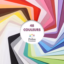 Clairefontaine Carte pliée Pollen 16x16cm - Vue supplémentaire 2