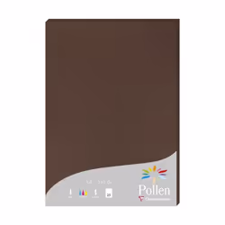 Clairefontaine Pollen, Impression laser/jet d'encre, A4 (210x297 mm), 25 feuilles, 210 g/m², Marron, Forest Stewardship Counc ...
