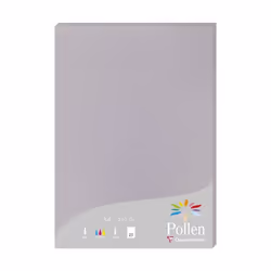 Clairefontaine Pollen, Impression laser/jet d'encre, A4 (210x297 mm), 25 feuilles, 210 g/m², Gris, Forest Stewardship Council ...