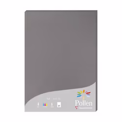 Clairefontaine Pollen, Impression laser/jet d'encre, A4 (210x297 mm), 25 feuilles, 210 g/m², Gris, Forest Stewardship Council ...