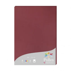 Clairefontaine Pollen papier jet d'encre A4 (210x297 mm) 25 feuilles Bourgogne