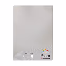 Clairefontaine Pollen, Impression laser/jet d'encre, A4 (210x297 mm), 25 feuilles, 210 g/m², Argent, Forest Stewardship Counc ...