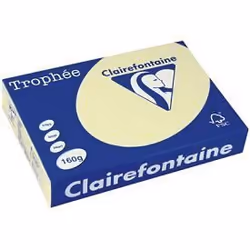 Clairefontaine Trophée, Photocopie, A4 (210x297 mm), 160 g/m², Jaune