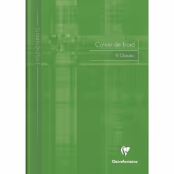 Clairefontaine 3129C bloc-notes A4 30 feuilles Couleurs assorties