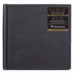 Clairefontaine 3329680342369, Noir, 140 g/m², 64 feuilles
