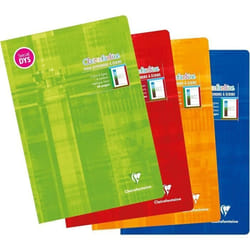 Cahier Clairenfantine Spécial DYS - CLAIREFONTAINE - 21x297cm - 48 pages - 4 couleurs - Interligne 5 mm