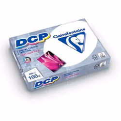 Clairefontaine DCP, Impression laser/jet d'encre, A4 (210x297 mm), 125 feuilles, 300 g/m², Blanc, 276 µm