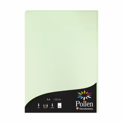 Clairefontaine 24301C, A4 (210 x 297 mm), Vert, A4 (210 x 297 mm), Papier, 120 g/m², FSC