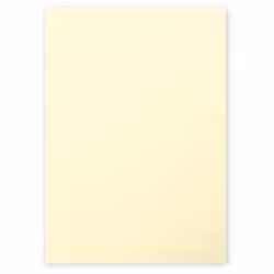 Clairefontaine 4207C, Universel, A4 (210x297 mm), 50 feuilles, 210 g/m², Jaune, Forest Stewardship Council (FSC)