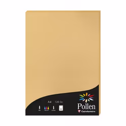 Clairefontaine 24301C, A4 (210 x 297 mm), Caramel, A4 (210 x 297 mm), Papier, 120 g/m², FSC