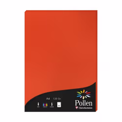 Clairefontaine 44267C, A4 (210 x 297 mm), Corail, Rouge, A4 (210 x 297 mm), Papier, 120 g/m², FSC