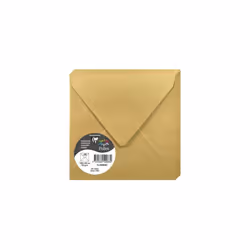 Clairefontaine 50088C, Or, 120 g/m², 140 mm, 140 mm, 20 pièce(s)