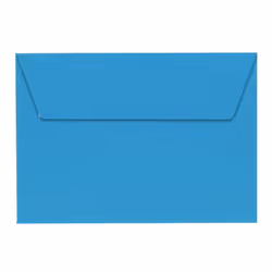 Clairefontaine 5556C, C6 (114 x 162 mm), Bleu, C6 (114 x 162 mm), Papier, 120 g/m², Forest Stewardship Council (FSC)
