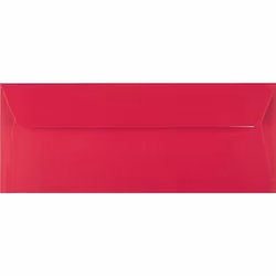 Clairefontaine 5585C, DL (110 x 220 mm), Rouge, Papier, 120 g/m², Forest Stewardship Council (FSC), 20 pièce(s)
