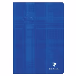 Clairefontaine 63122C, Monochromatique, Bleu, A4, 40 feuilles, Universel