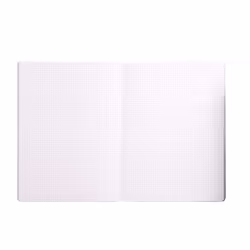 Cahier Piqué - CLAIREFONTAINE - 24x32cm - 96 Pages - Petits Carreaux 5x5