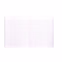 Cahier Piqué - CLAIREFONTAINE - 17 x 22 cm - 96 Pages - Grands carreaux - Seyès
