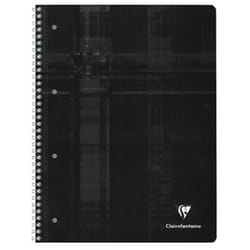 Clairefontaine Cahier spiralé 68252C trié par couleur DIN A4 quadrillé avec marge intérieure/extérieure Nombre de pages