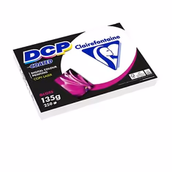 Clairefontaine 6842C, Hautement brillant, 135 g/m², Laser, A3, 29.7x42 cm, Blanc
