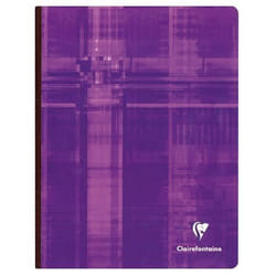 Cahier - CLAIREFONTAINE - 17x22 cm - 192 pages - 90g - Grands carreaux Seyès