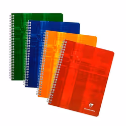 CLAIREFONTAINE Cahier Reliure Intégrale 17 x 22 cm 100 Pages