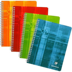 CLAIREFONTAINE Cahier Reliure Intégrale 17 x 22 cm 180 Pages