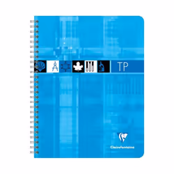 Clairefontaine 8907C, Monochromatique, Couleurs assorties, 40 feuilles, 90 g/m², Couverture rigide