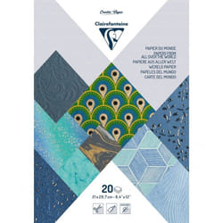 Clairefontaine 3329680950953 papier créatif papier d'art 20 feuilles