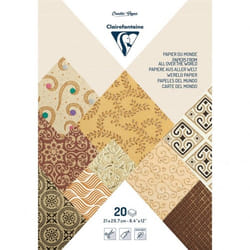 Clairefontaine 3329680950960 papier créatif papier d'art 20 feuilles
