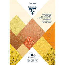 Clairefontaine 3329680950977 papier créatif papier d'art 20 feuilles